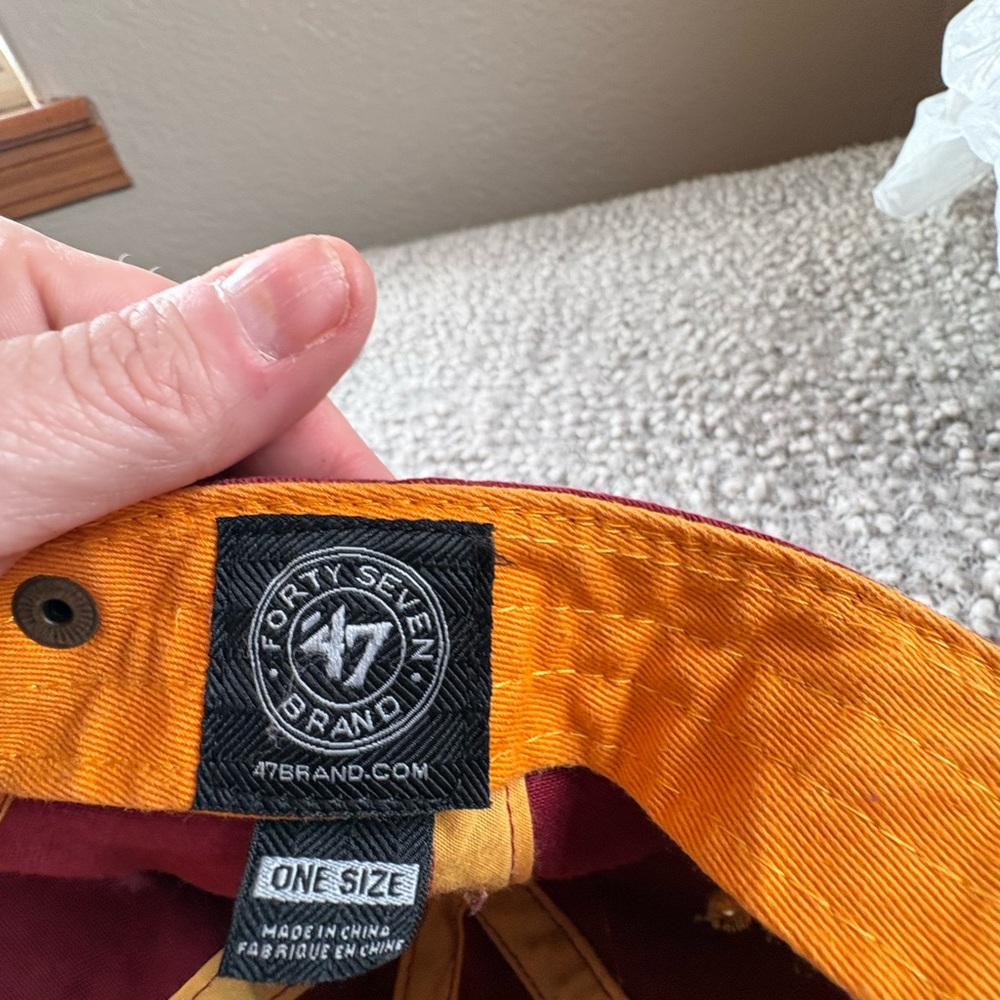 University of Minnesota- 47 Brand Burgundy Hat - One Size - Picture 2 of 5